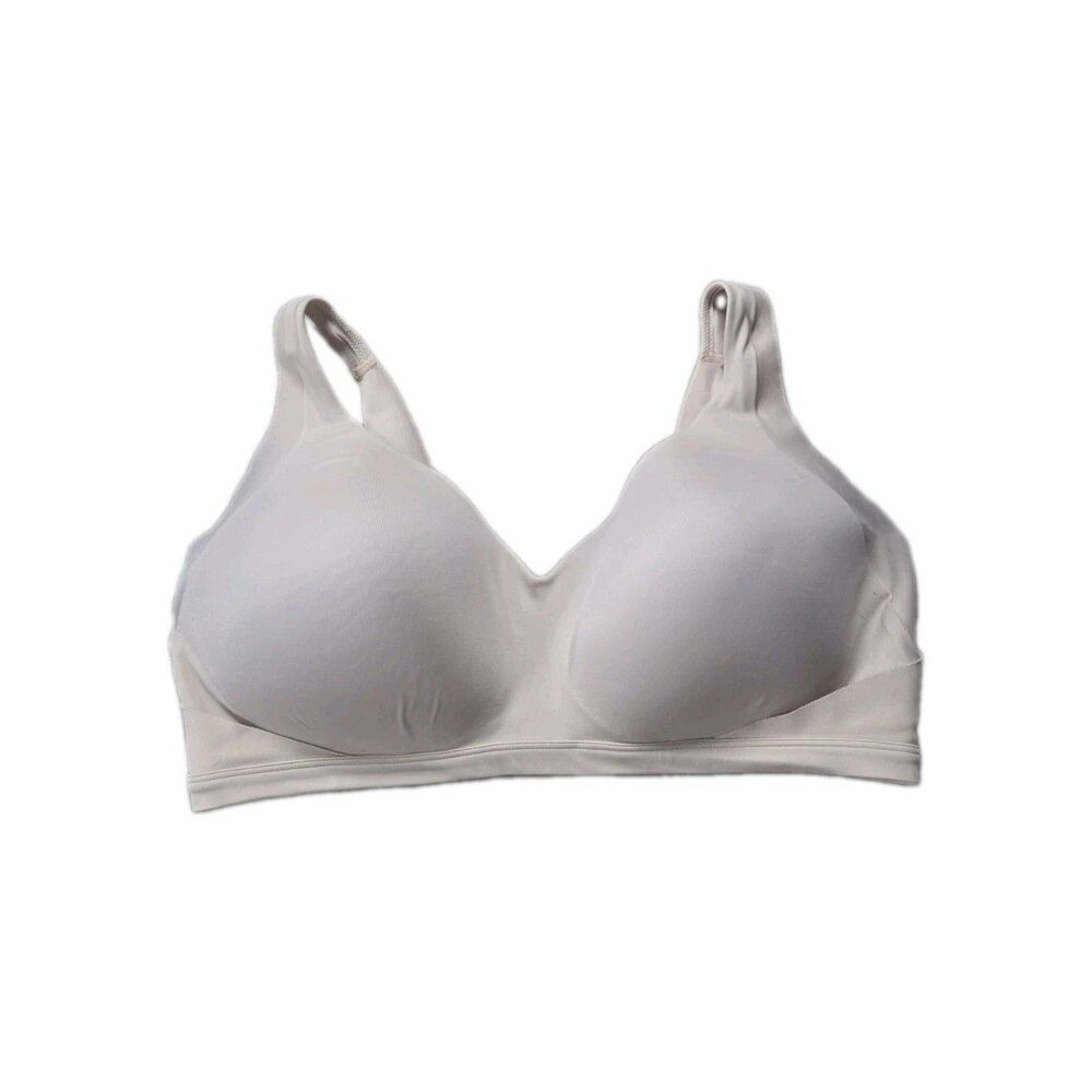 Warners All You Need Nude Wireless Comfort Bra Seamless Lightly Lined 2XL
